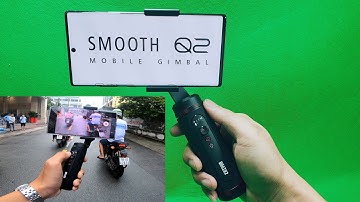 Test RUNNING With ZHIYUN SMOOTH Q2