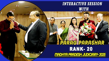 Parag Parashar | MPJS 2025 - Rang 20 | Succesverhaal & Strategie #rahulsir #motivatie #rechterlij...