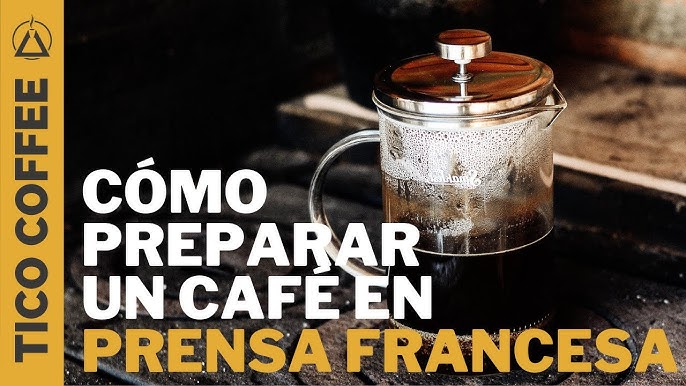 Disfruta de un café de Tierra y Nube preparado con Prensa Francesa - Café  Tierra y Nube