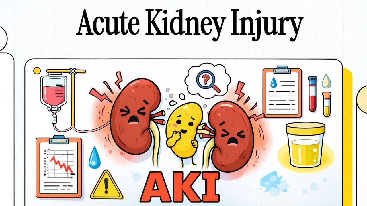 Acute Kidney Injury (AKI) Explained: Prerenal, Intrarenal, Postrenal |