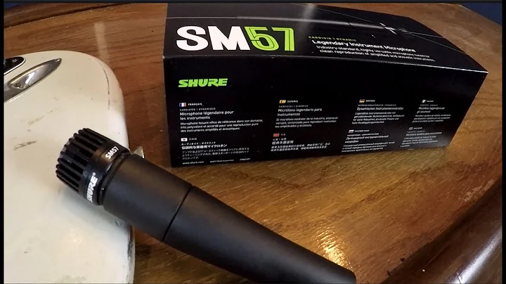 Unboxing Shure SM57 Microphone