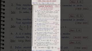 Most Important Top 💯 expected question MCQs with solutions board ,JEE and NEET #exampreparation