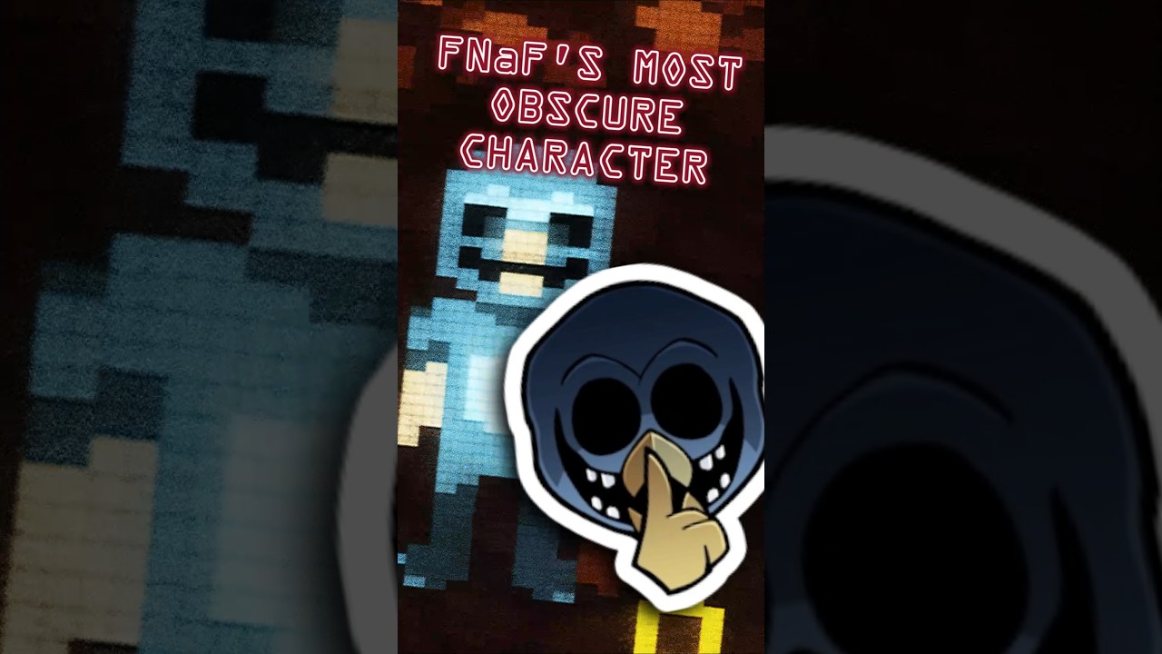 The most obscure #FNAF character #fivenightsatfreddys #fnafcharacters #fnaffangames  #popgoesarcade
