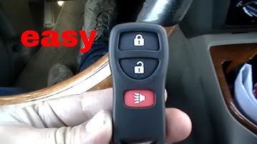 Expert guide: Program keyless entry on Infiniti QX4 & Pathfinder