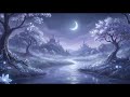 Silver Blue Starlight Lullaby | 1 Hour of Gentle Sleep Music for Bedtime and Relaxation