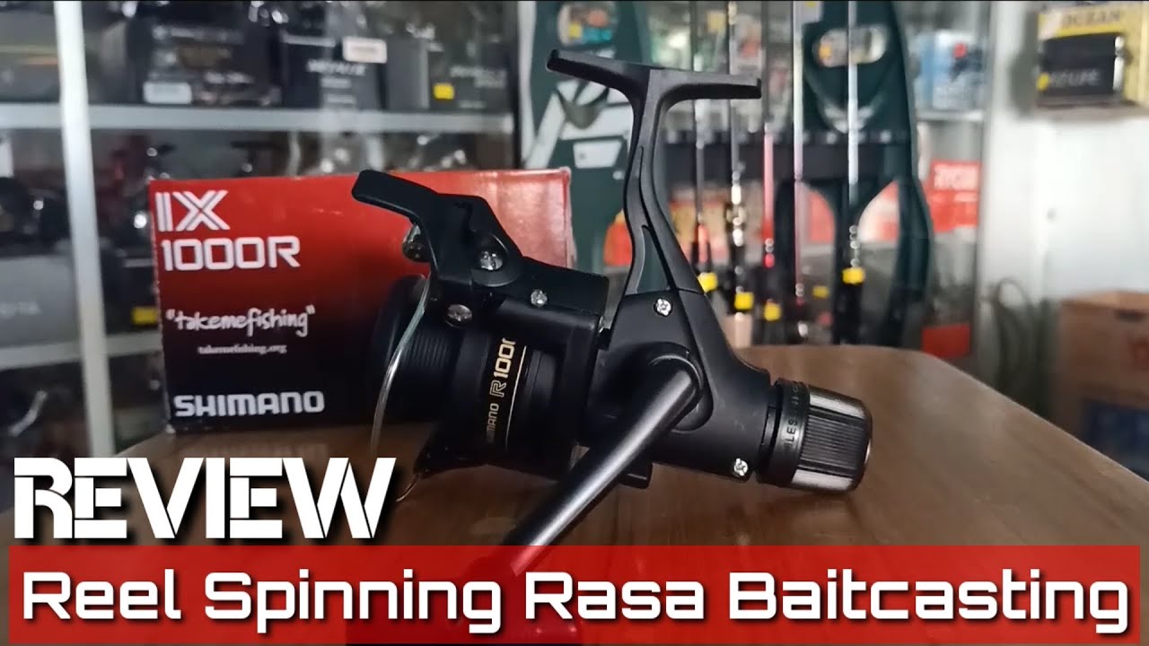 Review reel spinning Shimano IX 1000 R | reel spinning berkualitas ...