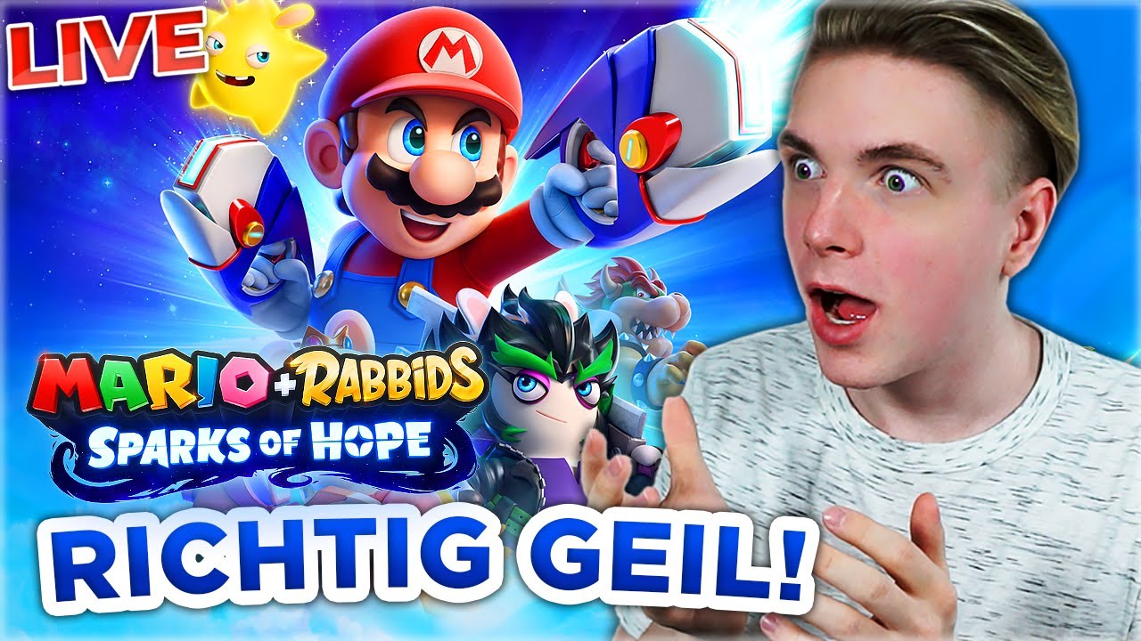 Mario + Rabbids Sparks Of Hope Deutsch 🟢 DIESES SPIEL ist so unglaublich gut! Mario + Rabbids Sparks of Hope 😍