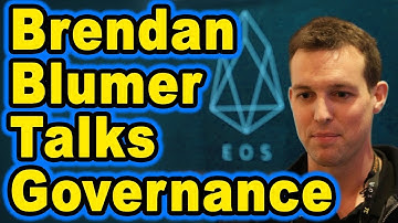 🔵 Brendan Blumer on EOS governance, Vote Buying, 1 token 1 vote, Exchanges,Colin Talks Crypto Proxy