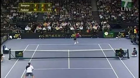 Sampras v Federer - Macao 2007 3rd EXO (5/6)