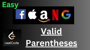 Valid Parenthesis - Stack - c++ Leetcode