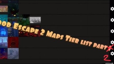 Flood Escape 2 Maps Tier List Part 2 (My Opinion)