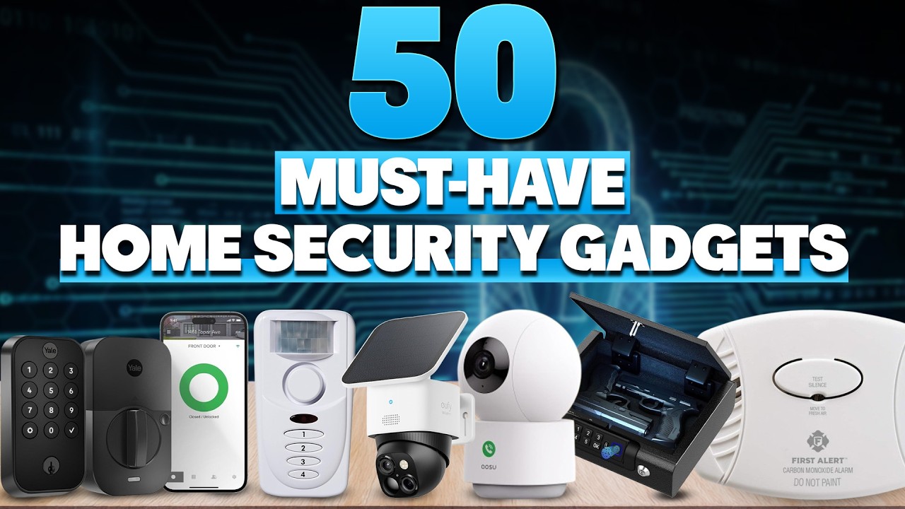 50 Must Have Home Security Gadgets on Amazon - YouTube