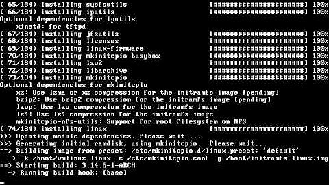 Scripted installation of Arch Linux inside VirtualBox VM