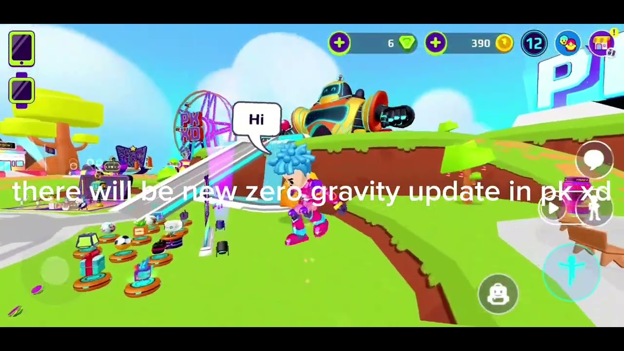 pk xd new zero gravity update in the future - YouTube
