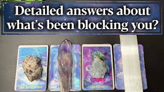 What is keeping you BLOCKED? Detailed ANSWERS from Divine Masculine & Feminine ☯️✨🦋🪽🔑🔮🪄 Pick A Card🪬