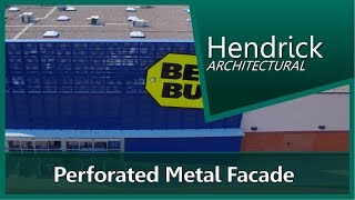 ▶ Perforated Metal Facade - Architectural Sheet Metal Work