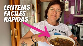 COMO HACER LENTEJAS FÁCIL sin tonterias