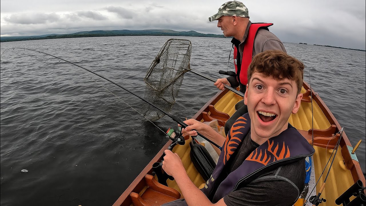 🎣 Took a Famous Irish TikTok Creator | Lough Derg Ireland Fishing Adventure! 🇮🇪