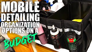 Perfect Carrying Case For Detailing Products and Tools! #mobiledetailing #autodetailing