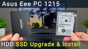 Asus Eee PC 1215 Hard Drive Replacement – Fast & Easy SSD Upgrade