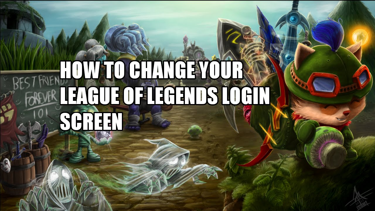 How To Change League of Legends Login Screen and Music! YouTube