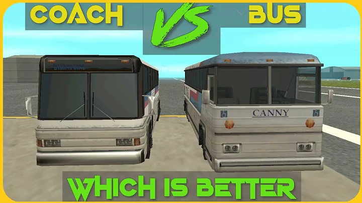 Bus Vs Coach Ultimate Comparison Gta San Andreas
