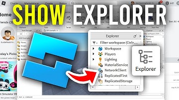 How To Open Explorer Tab In Roblox Studio - Full Guide