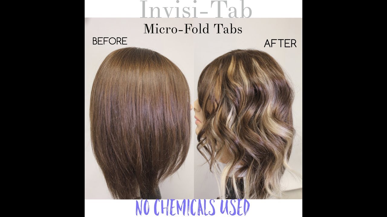 Invisi-Tab | Micro-Fold Tape In Extensions | Get highlights without  chemicals! - YouTube