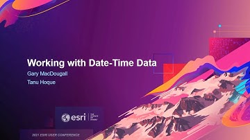 ArcGIS: Working with Date-Time Data