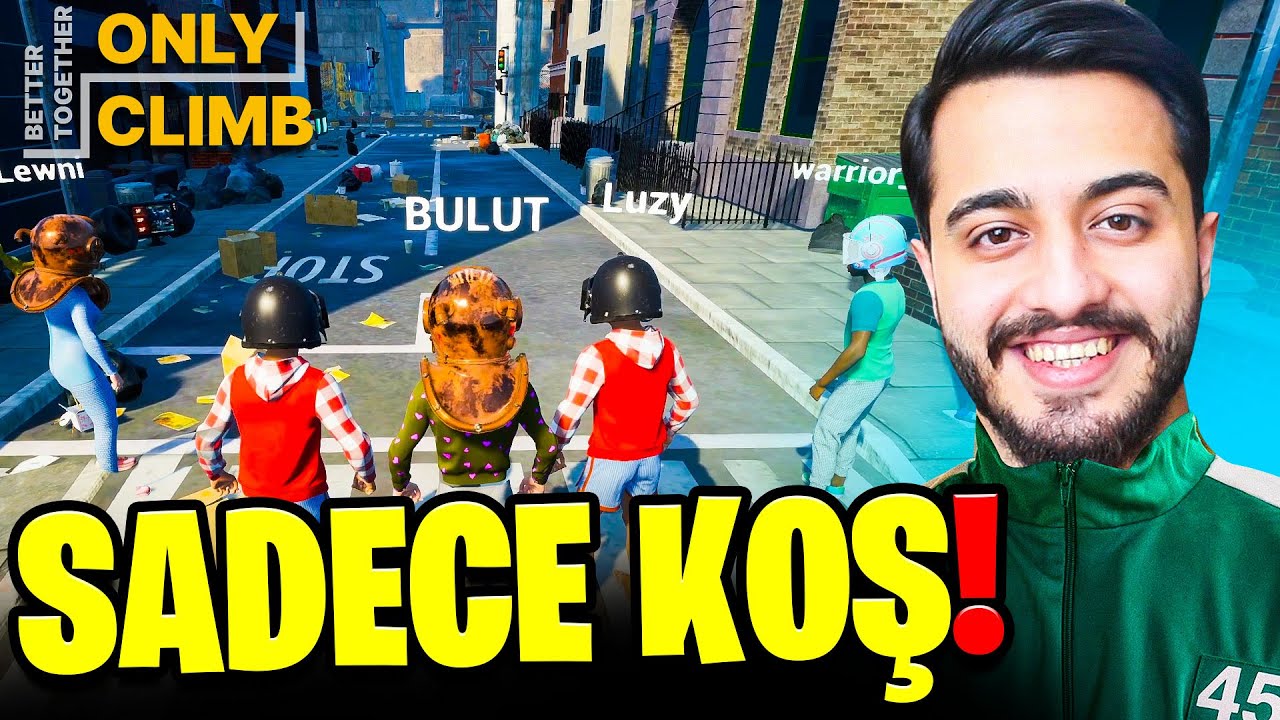 BU OYUN ÇOK EĞLENCELİ! EKİPLE SİNİR BOZAN TIRMANMA OYUNU! Only Climb #1