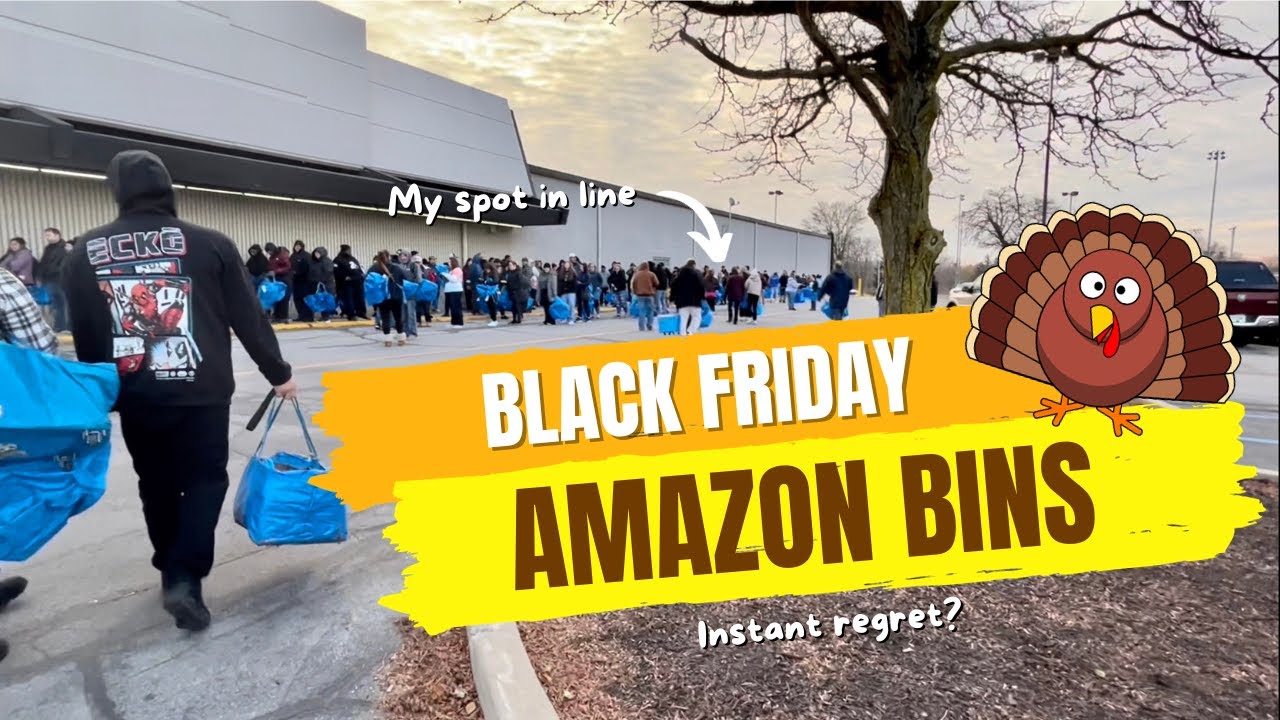 Black Friday at the Amazon Liquidation Bins (Worth the trip?) YouTube