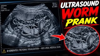 Kids Ultrasound Worm PRANK !