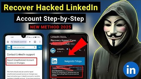 How to Recover LinkedIn Account Without Email And Phone Number (2025) | LinkedIn Hacked Recovery