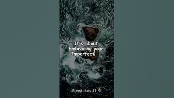 Embracing Imperfections for Greatness #shorts #quotes