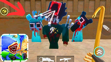 Nextbots In Playground mod NEW UPDATE evolution horror SKY SPRUNKI!