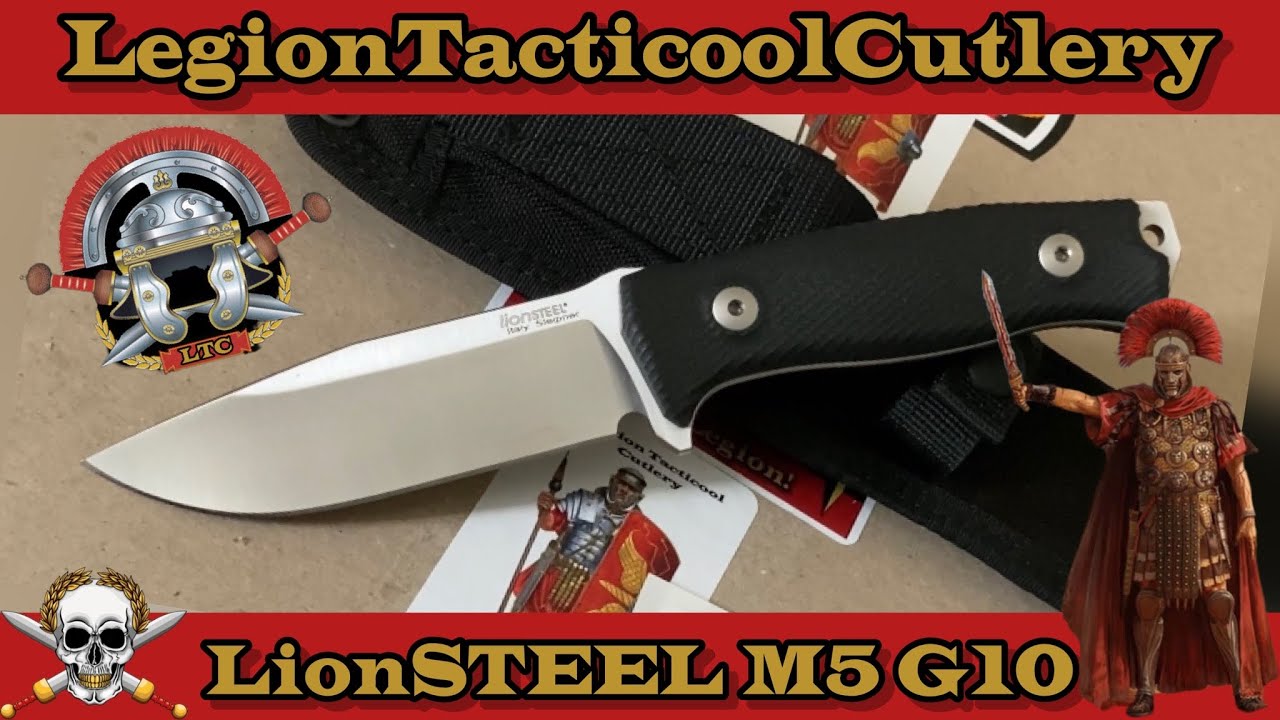 Cuttin it up with the LionSTEEL M5 G10 - YouTube
