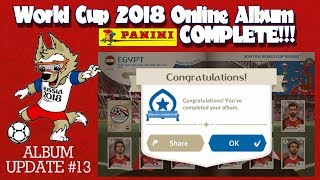⚽ 100% COMPLETE!!! | Panini FIFA WORLD CUP 2018 STICKER ALBUM  ⚽ VIRTUAL ONLINE screenshot 5