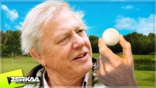 DAVID ATTENBOROUGH PLAYS MINIGOLF! (Golf It)