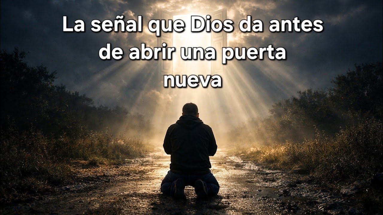 La señal que Dios da antes de abrir una puerta nueva. - YouTube