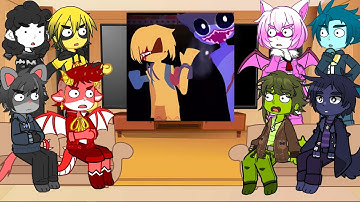 𝐍𝐢𝐠𝐡𝐭𝐦𝐚𝐫𝐞 𝐂𝐫𝐢𝐭𝐭𝐞𝐫𝐬 react to Poppy Playtime Chapter 4