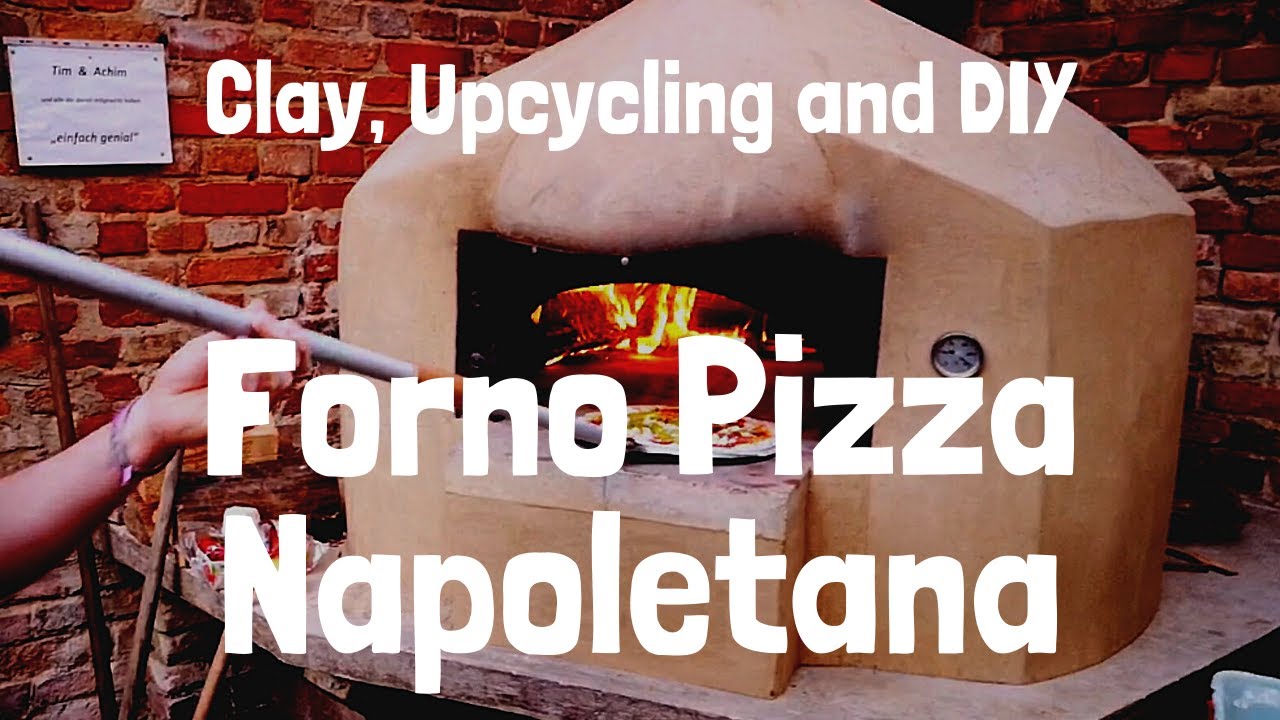 How to build a DIY Neapolitan wood fired pizza oven, up to 500° C