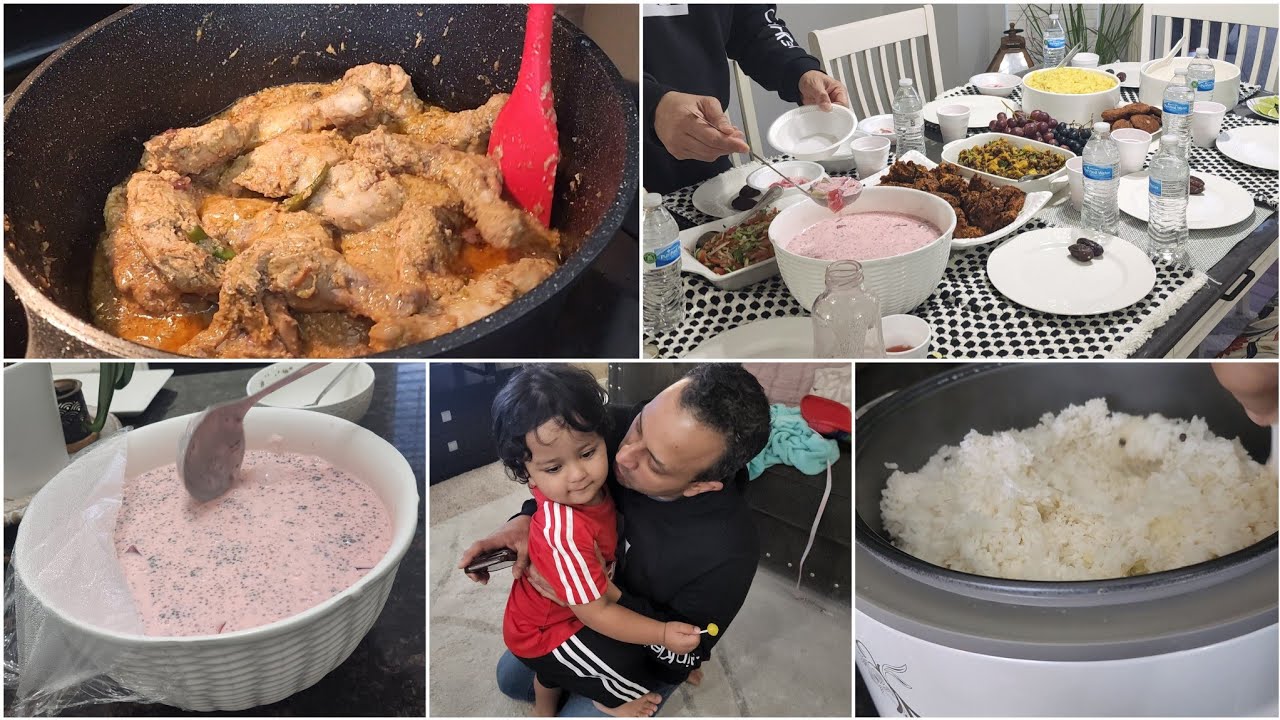 ১৫রমজানে দাওয়াতের জন্য করলাম বিয়ে বাড়ির স্বাদের চিকেন রোস্ট, রাইস কুকারে পোলাও, মজাদার জেলি ড্রিংস