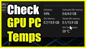 How to Check your Graphics Card Temperature on Windows 10/11 PC (Easy Method)