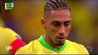 Brazil vs Uruguay 1-1 Resumen y Goles 2024
