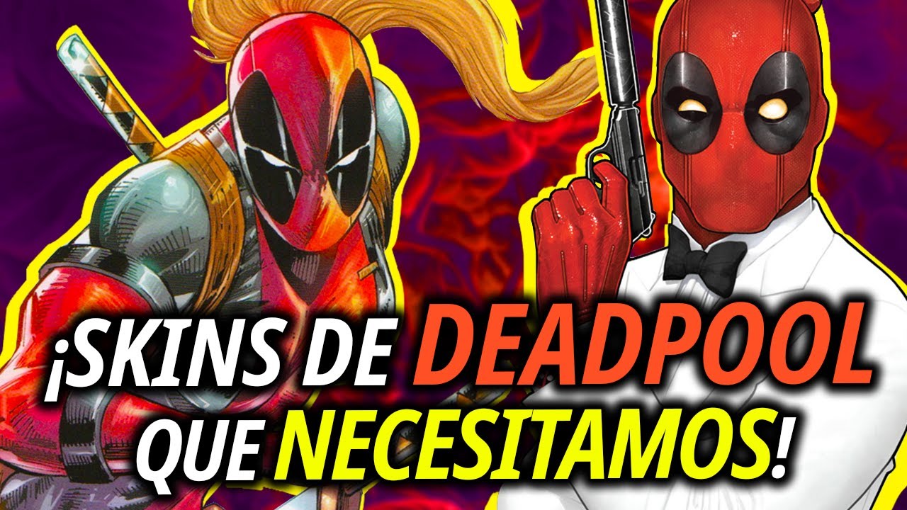 Deadpool Cod Skin ¡10 SKINS de DEADPOOL que QUEREMOS en RIVALS! - YouTube