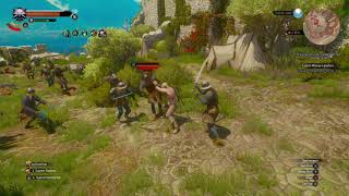 The Witcher 3: Wild Hunt on Xbox One S - Geralt fighting shirtless (2)