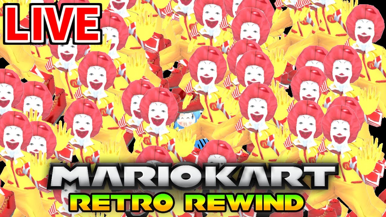 【Retro Rewind】【マリオカートWii】縦画面配信のテスト