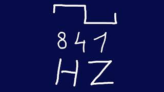 841 hz square