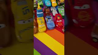 Disney Lightning McQueen car goes the wrong way 🌈🚗 #shorts #disneycars