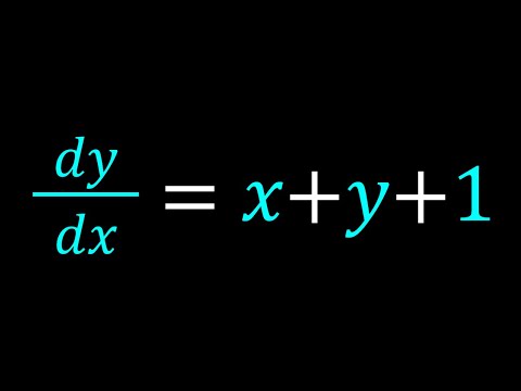 How To Solve y = x + y + 1 